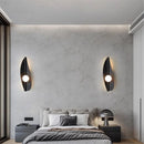 applique murale led design feuille en acrylique moderne décoration intérieure