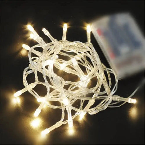 guirlande lumineuse LED à piles pour décorations de fête - vue 2 sur 9