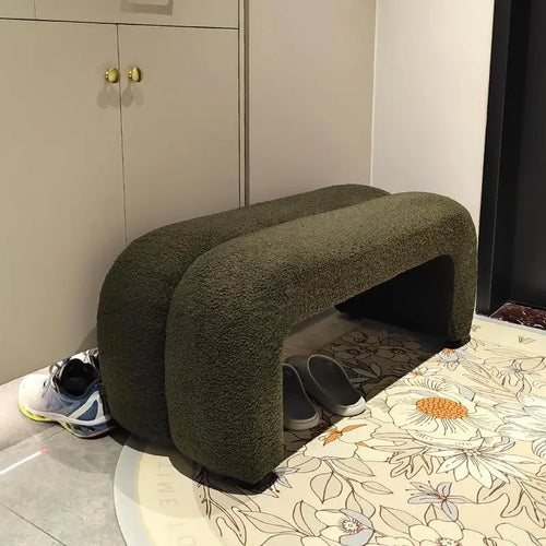 banc en laine d'agneau pour intérieur et extérieur - vue 2 sur 10