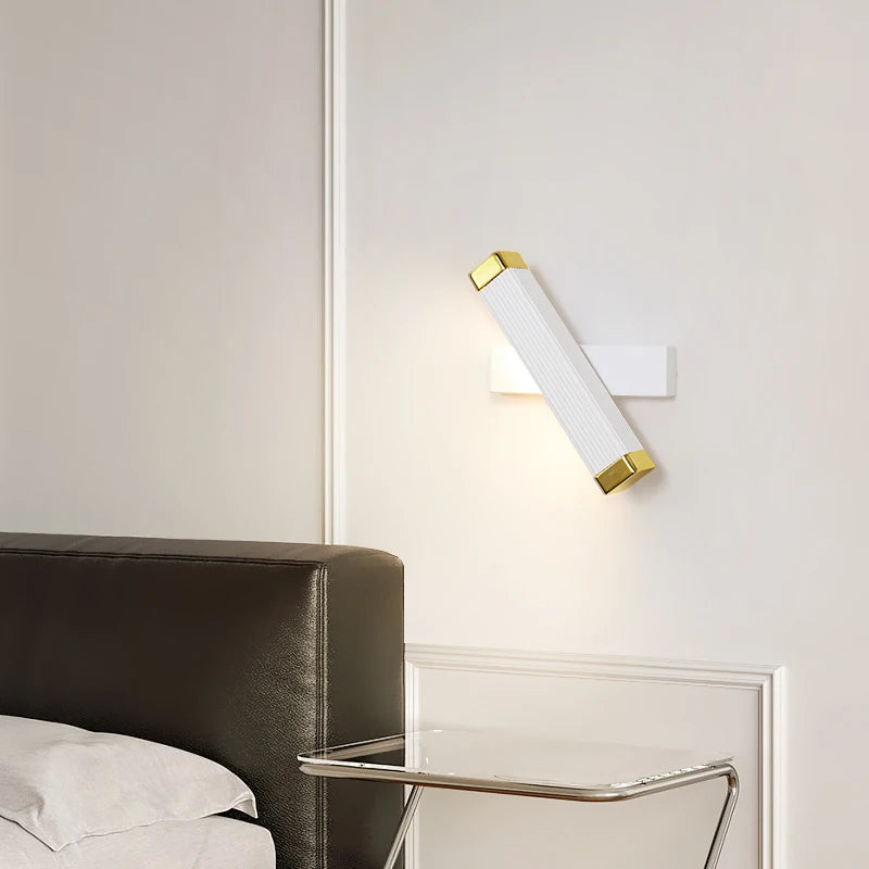 applique murale moderne led créative minimaliste escalier - vue 6 sur 8