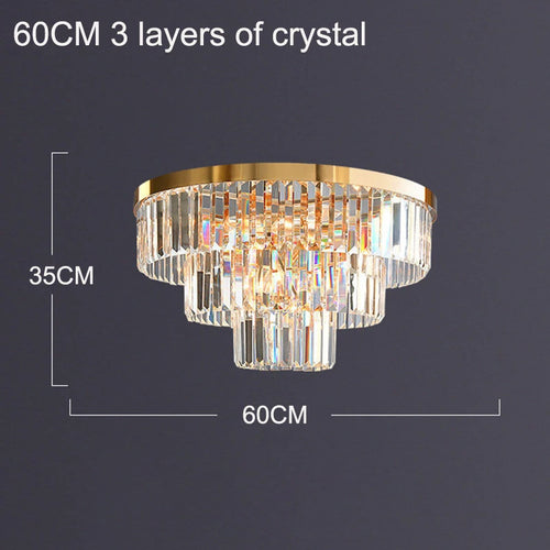 lustre en cristal luxe pour décoration intérieure et éclairage élégant - vue 11 sur 10