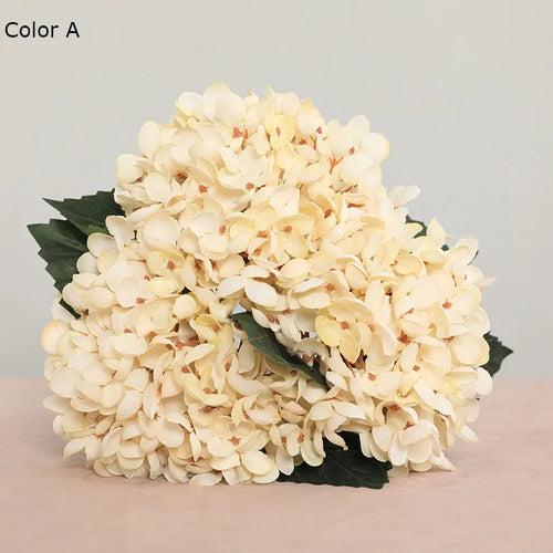 lot de 3 fleurs artificielles d'hortensia pour décoration de mariage - vue 12 sur 12