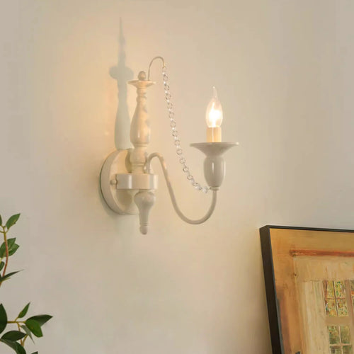 applique murale rétro en cristal style rustique pour décoration - vue 3 sur 8