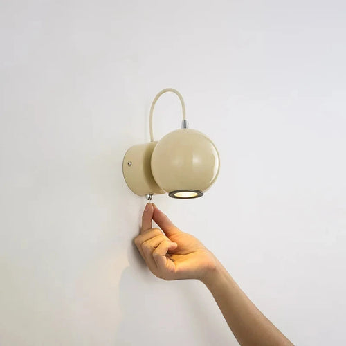 applique murale mobile design magnétique avec interrupteur - vue 2 sur 9