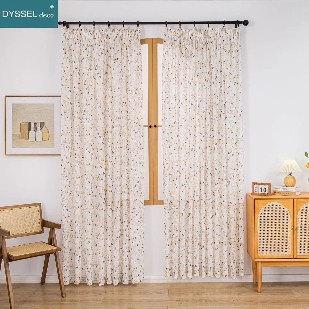 Rideau moderne rayures style europeen salon chambre - vue 1 sur 8