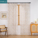 Rideau moderne rayures style europeen salon chambre