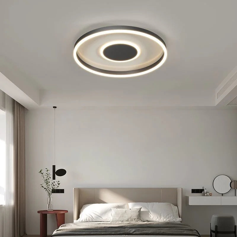 plafonnier led décoratif circulaire pour intérieur moderne - vue 4 sur 13