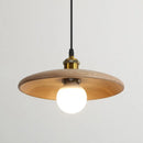 suspension en bois massif pour décoration intérieure moderne