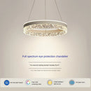 Lustre rond LED circulaire simple avec télécommande décorative