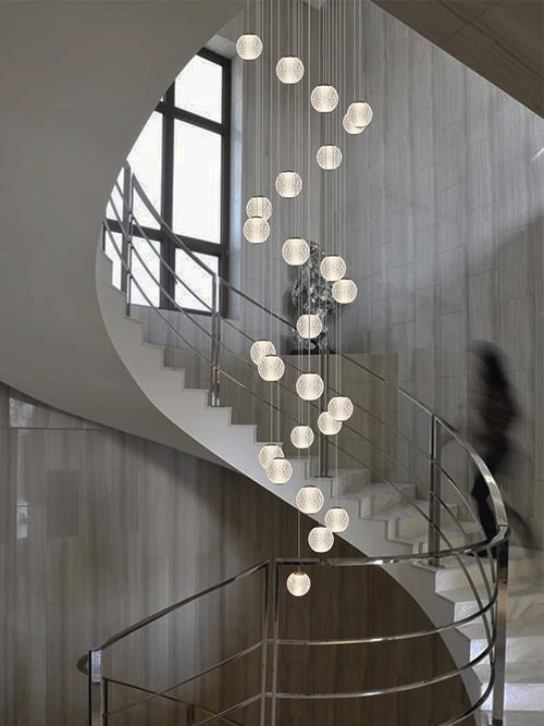 lustre moderne design pour éclairage intérieur élégant - vue 5 sur 14