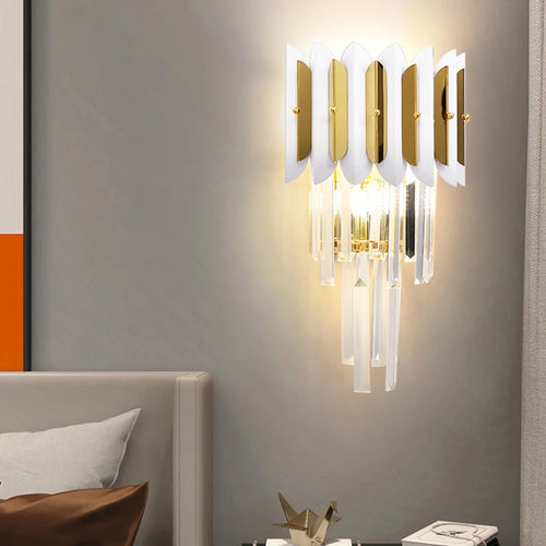 applique murale en cristal post-modernes style nordique simple - vue 5 sur 14