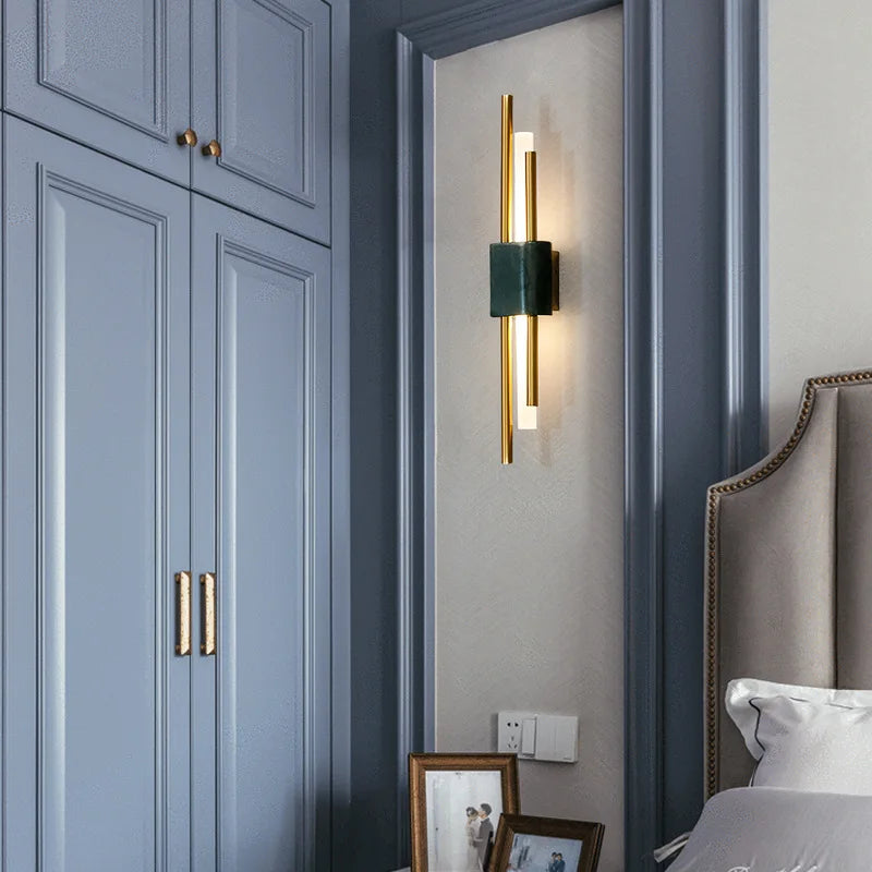 Applique led marbre moderne décoratif - vue 4 sur 10
