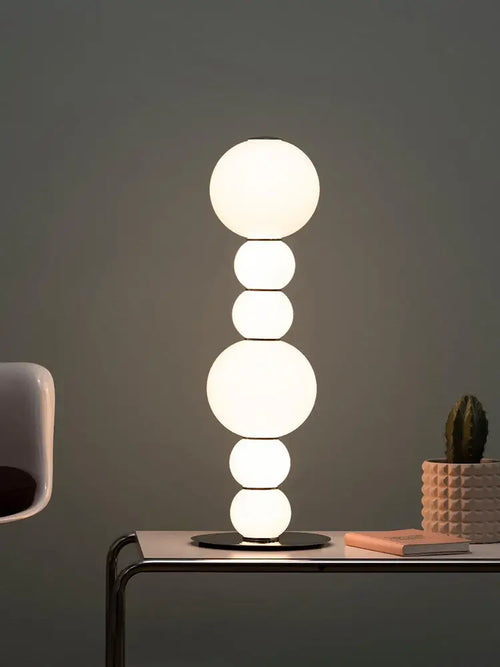 lampadaire en verre design éclairage moderne pour intérieur décoratif - vue 3 sur 11