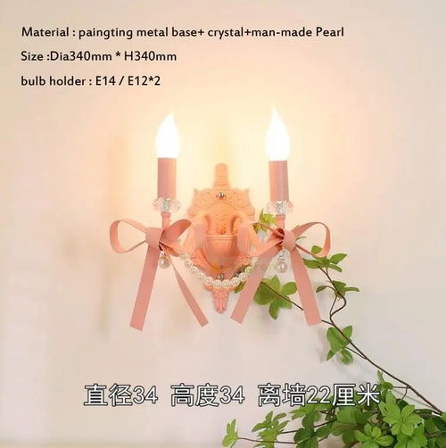 applique murale romantique pour chambre d'enfants lumineuse et chaleureuse - vue 10 sur 11