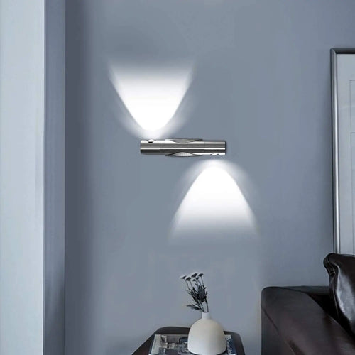 applique murale led moderne rotative pour intérieur décoratif - vue 3 sur 7