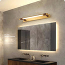 applique led moderne en cuivre pour miroir avant