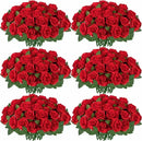 lot de 50 roses artificielles en soie pour décoration et événements festifs
