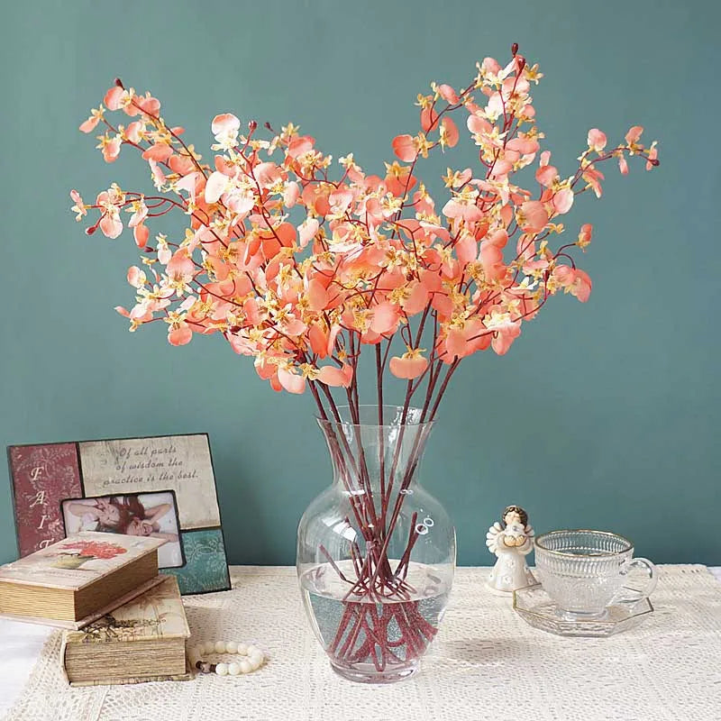 décoration orchidée papillon artificielle pour mariage et occasions festives - vue 1 sur 14