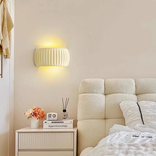 Applique murale moderne à vent crème - vue 2 sur 9