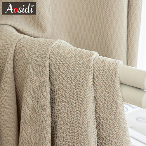 Rideau occultant moderne pour chambre salon isolation thermique - vue 6 sur 8
