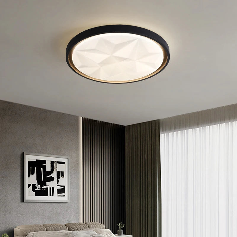 plafonnier led nordique simple créatif luminaire éclairage intérieur - vue 6 sur 9