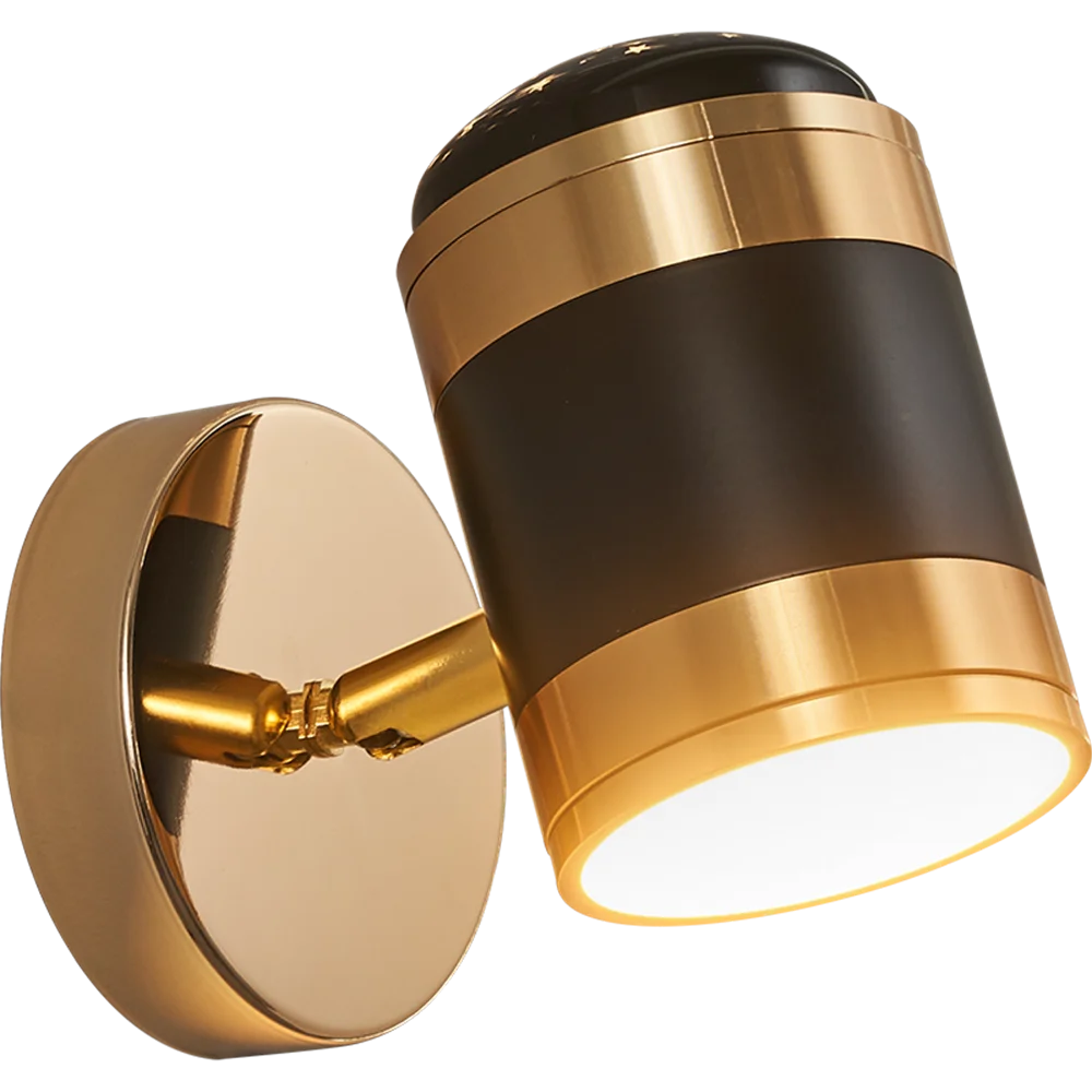 applique murale led rotative moderne lampe de lecture décoration luminaria - vue 6 sur 8