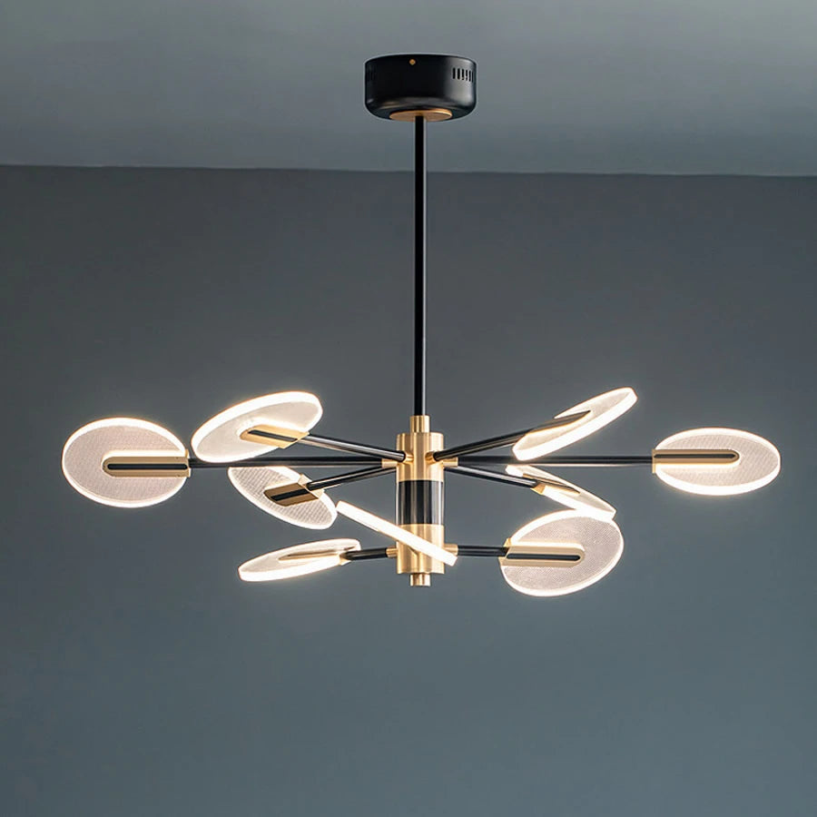 lustre led nordique créatif pour décoration intérieure moderne - vue 1 sur 9