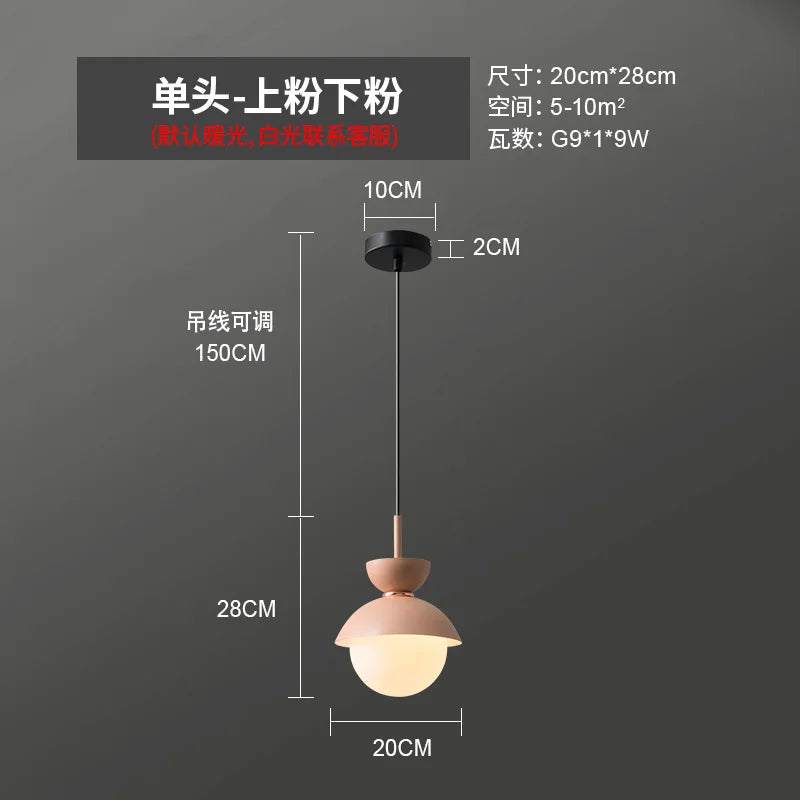 lampe de chevet moderne nordique créative pour décoration intérieure - vue 16 sur 26