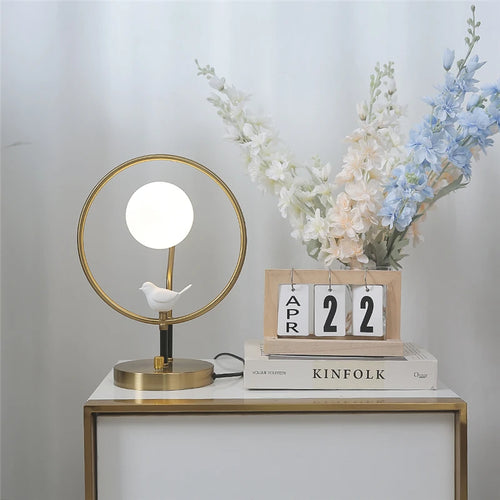 lampadaire décoratif nordique en verre design moderne avec ampoules incluses - vue 4 sur 7