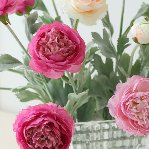 petit bouquet de fleurs artificielles pour décoration de mariage hiver - vue 5 sur 12