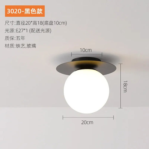 Plafonnier Led Moderne pour Luminaires Balcon