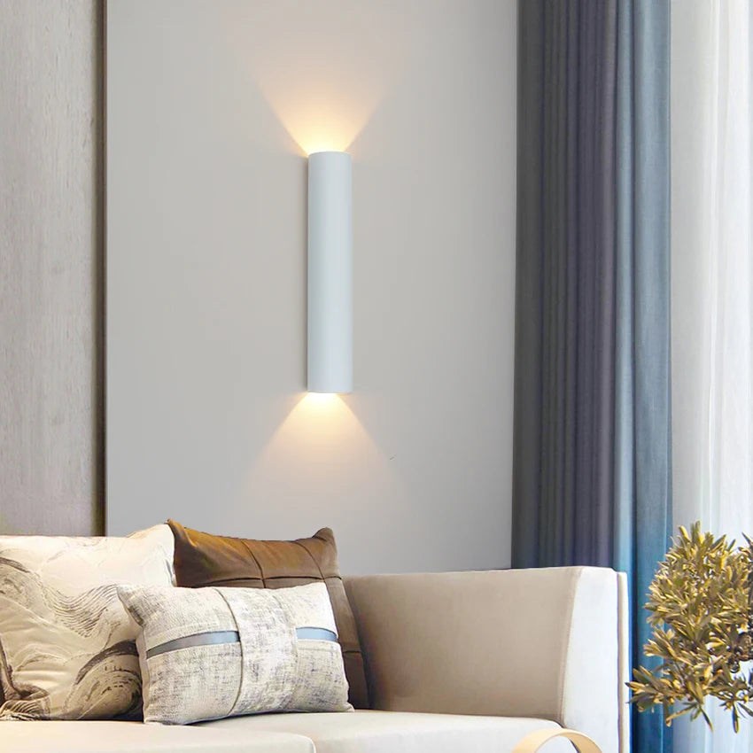 applique murale led en aluminium haut et bas au40 - vue 5 sur 8