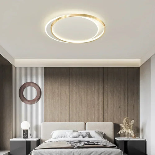plafonnier moderne à leds pour décoration intérieure élégante - vue 4 sur 14