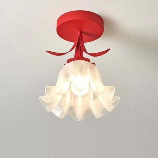 Lampe plafonnier Orchidée 4 Couleurs Moderne - vue 7 sur 10
