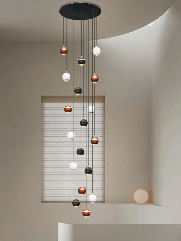 lustre créatif pour éclairage minimaliste et moderne - vue 4 sur 16