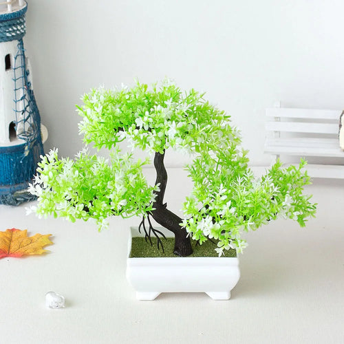 plantes artificielles décoratives bonsaï en pot pour jardin zen - vue 19 sur 25