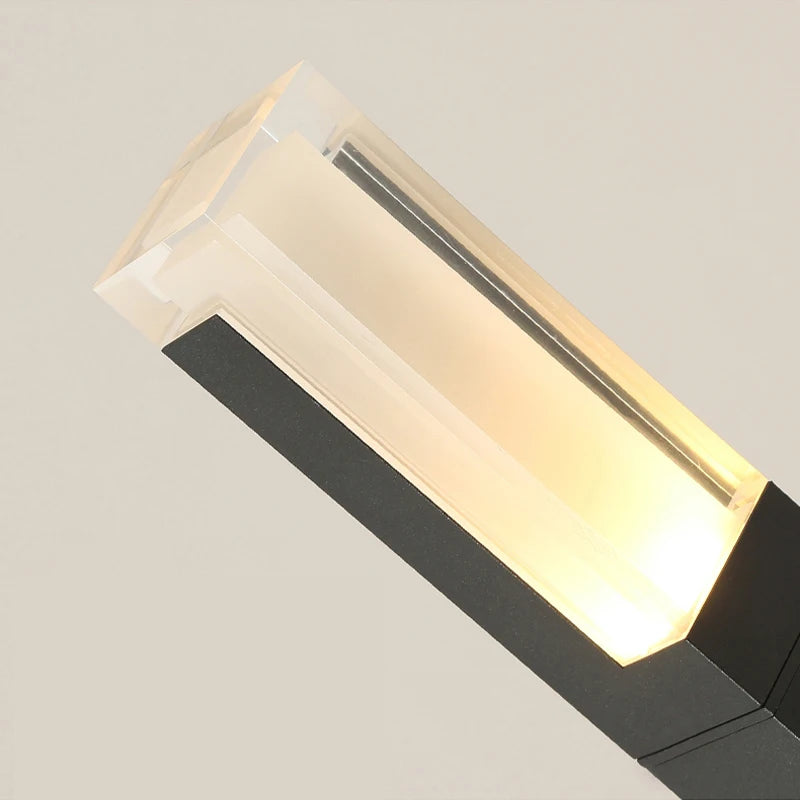 lampe de jardin moderne en aluminium pour éclairage extérieur - vue 5 sur 8