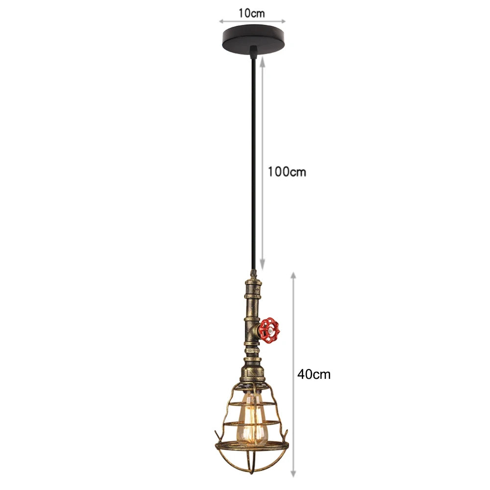 suspension rétro industrielle pour un éclairage vintage élégant - vue 16 sur 25