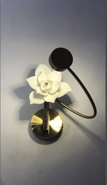 applique murale lotus en céramique pour décoration intérieure élégante - vue 10 sur 10