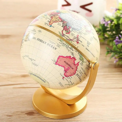 globe terrestre rétro de bureau pour apprendre la géographie - vue 6 sur 7
