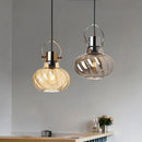 Suspension design en verre nordique décoratives pour loft bar