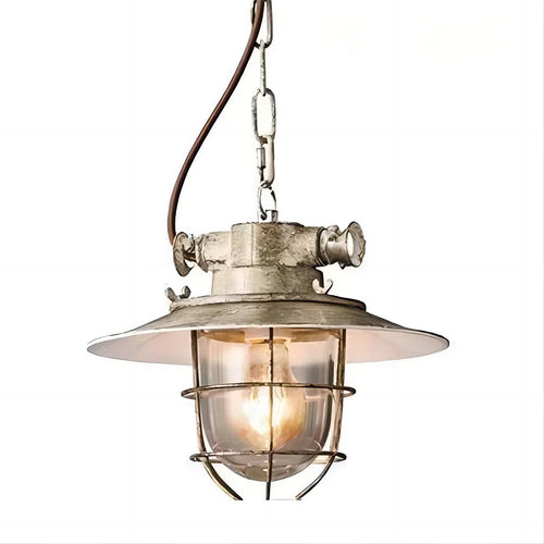 lustre rétro industriel créatif pour restaurant bar café - vue 10 sur 10