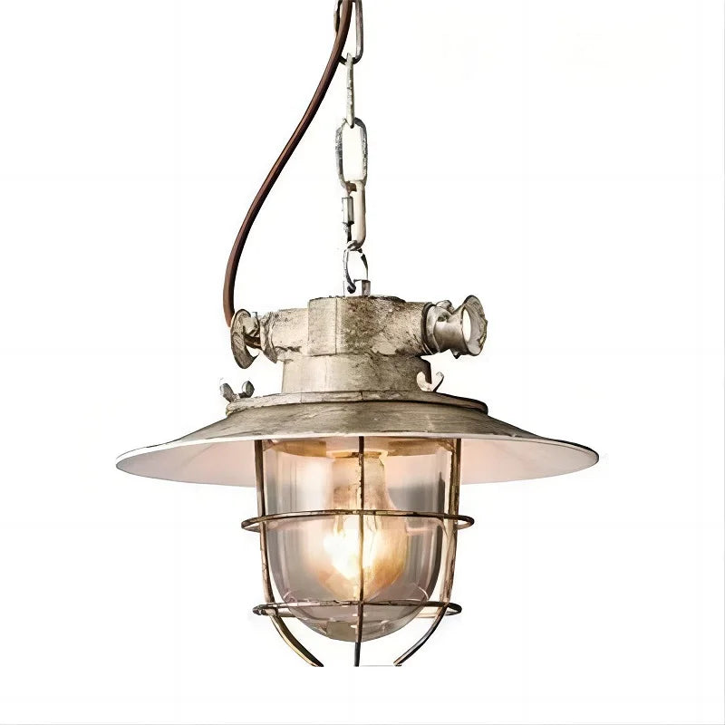 lustre rétro industriel créatif pour restaurant bar café - vue 9 sur 10