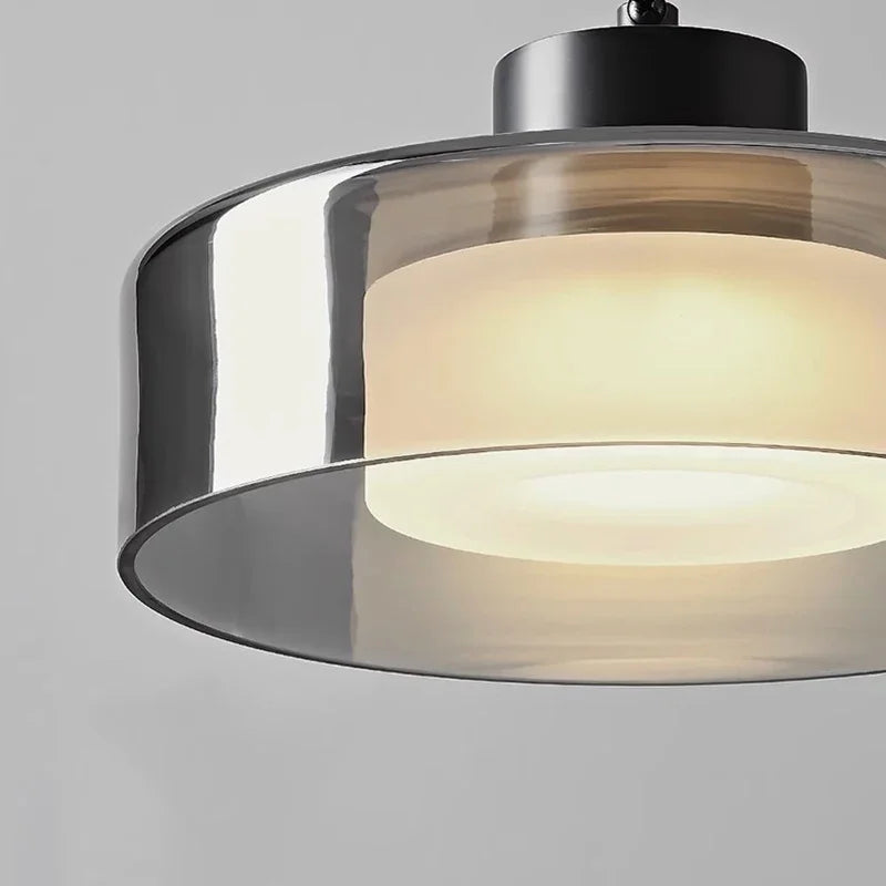 lustre led décoratif suspension éclairage intérieur moderne - vue 6 sur 10
