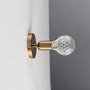 applique murale led moderne en verre décoratif d'intérieur