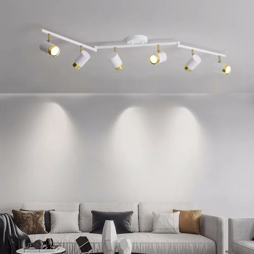 plafonnier led moderne à bande lumineuse décorative pour intérieur - vue 4 sur 21
