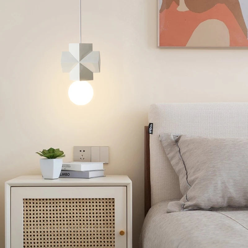 suspension romantique design géométrique pour enfants - vue 4 sur 12
