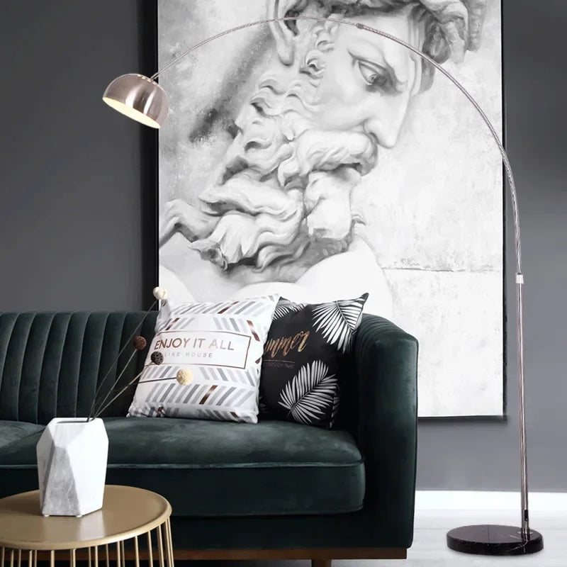 Italian Classic Art Floor Lamp Folding Rotary Arc Light for Living Room Bedroom Home Decor - vue 4 sur 7