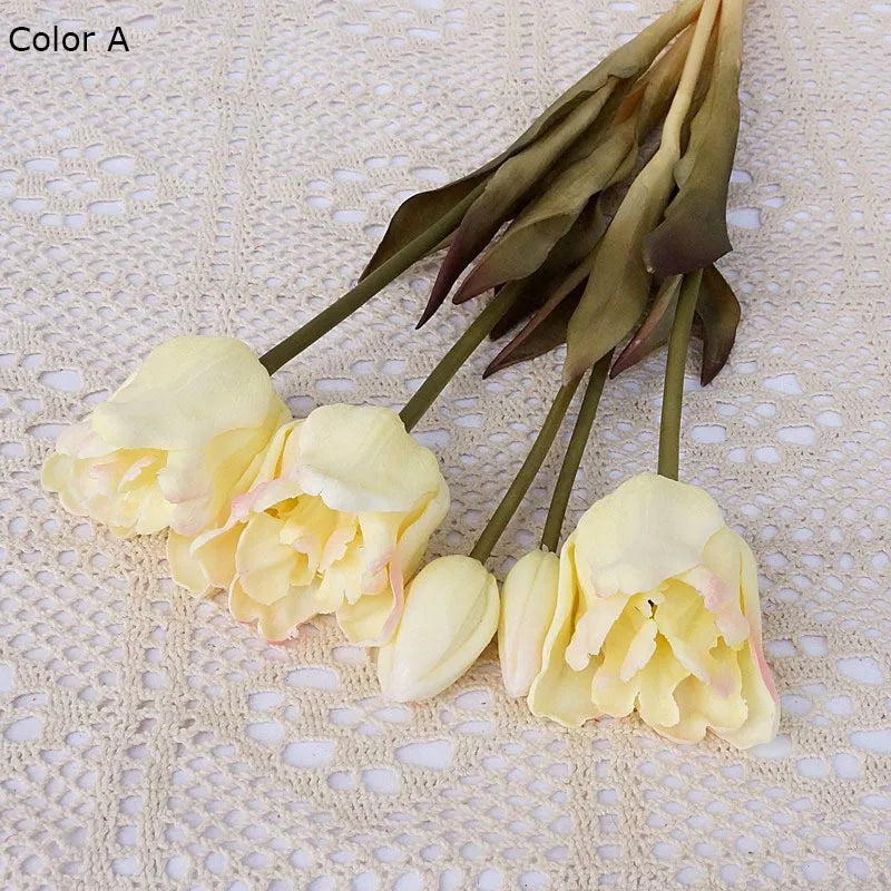 grandes tulipes baroques en silicone décoration de luxe pour événements - vue 7 sur 15