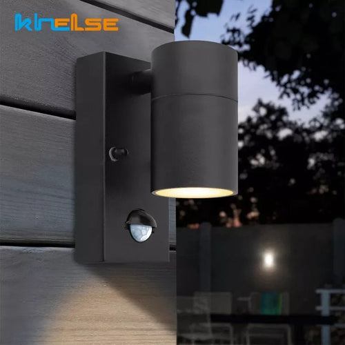 applique murale led étanche avec capteur de mouvement pour extérieur - vue 2 sur 8